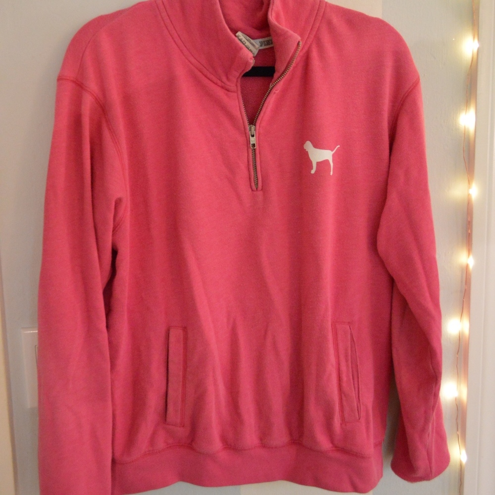 PINK quarter zip